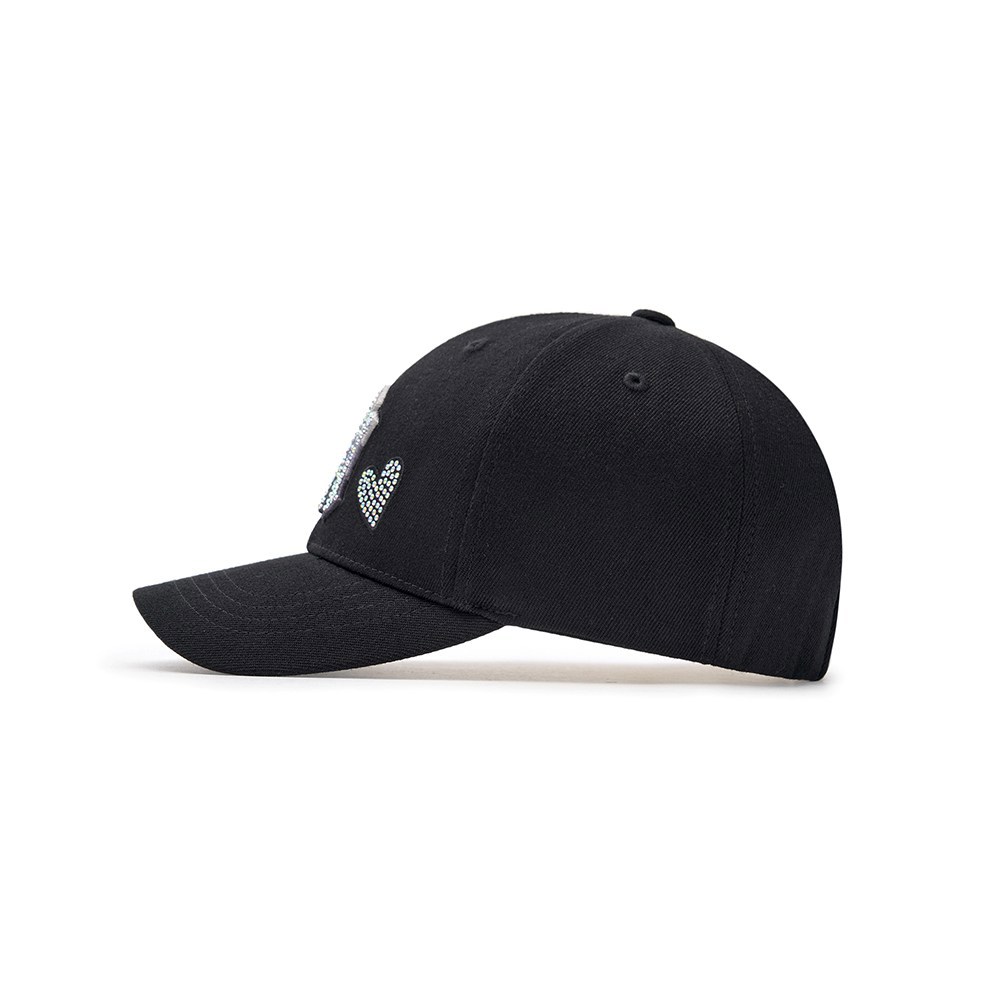 MLB KIDS 可調式水鑽棒球帽 童帽 紐約洋基隊 (7FCP4405N-50BKS)