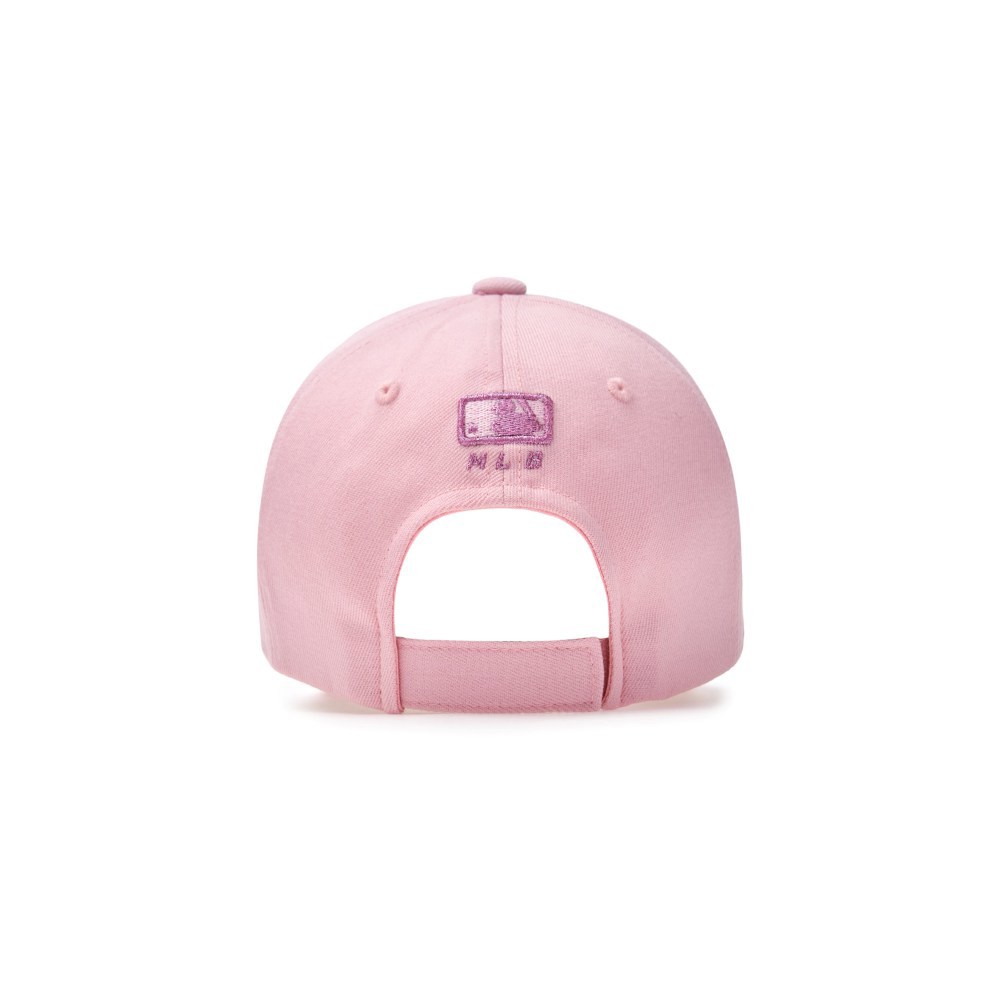 MLB KIDS 可調式水鑽棒球帽 童帽 紐約洋基隊 (7FCP4405N-50PKL)