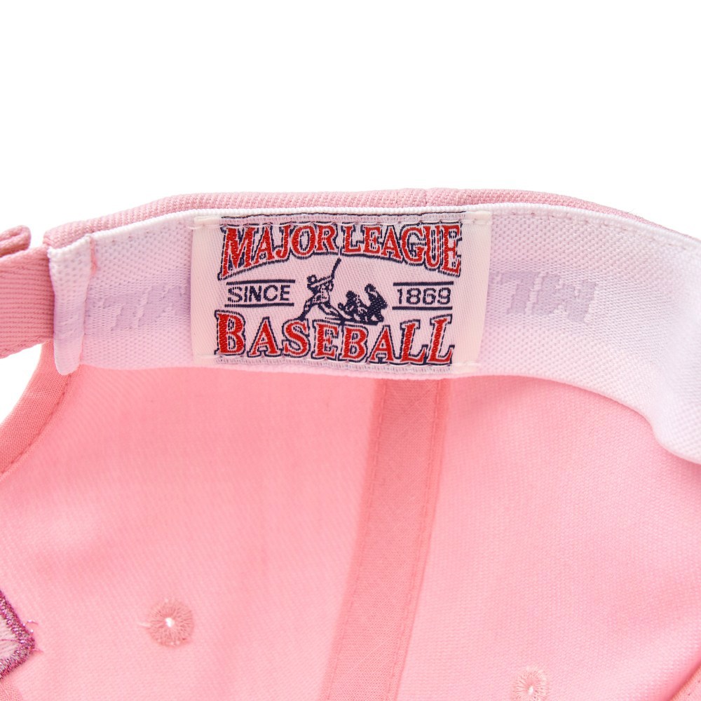 MLB KIDS 可調式水鑽棒球帽 童帽 紐約洋基隊 (7FCP4405N-50PKL)