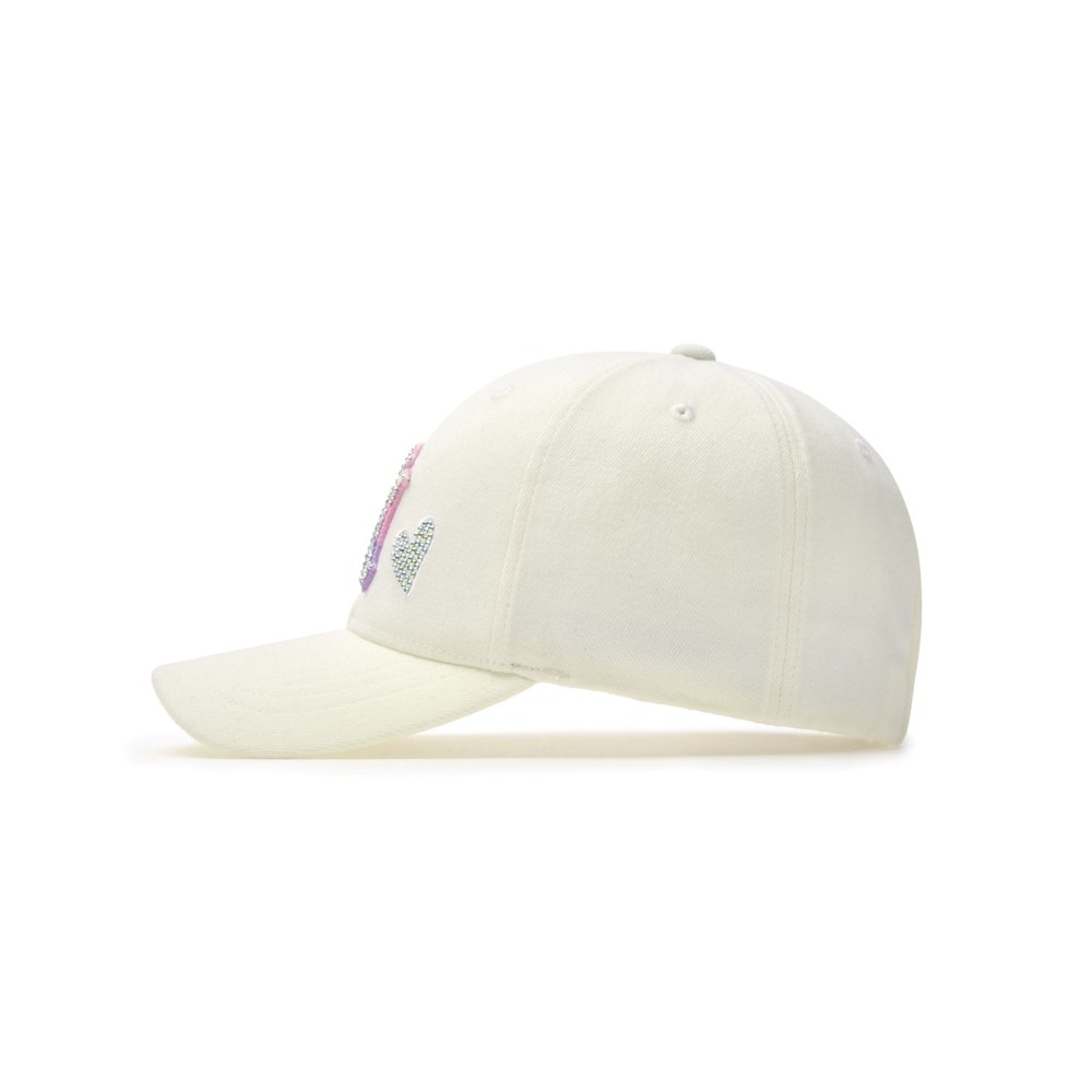 MLB KIDS 可調式水鑽棒球帽 童帽 紐約洋基隊 (7FCP4405N-50WHS)