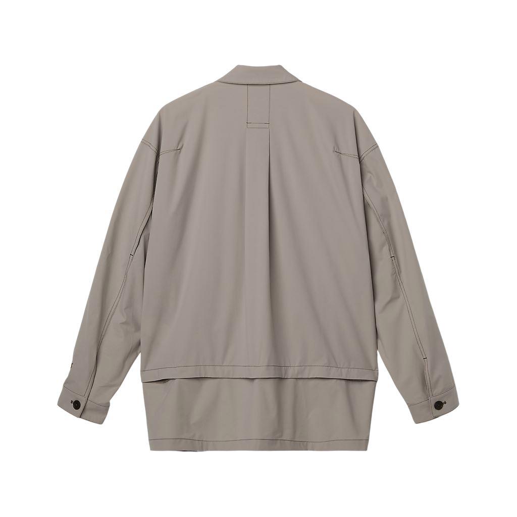 平織立領長袖外套 男女中性款  運動休閒外套 2203A307-250