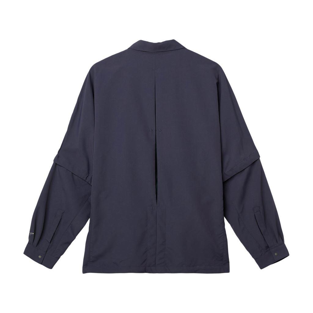 平織兩穿襯衫夾克 男女中性款  運動休閒上衣 2203A309-500