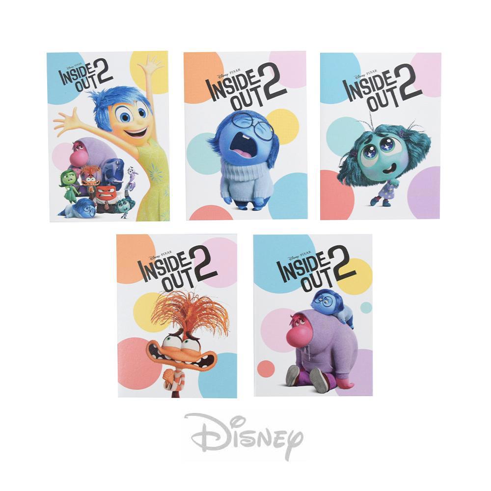 迪士尼Disney 口袋筆記本-腦筋急轉彎(隨機出貨)