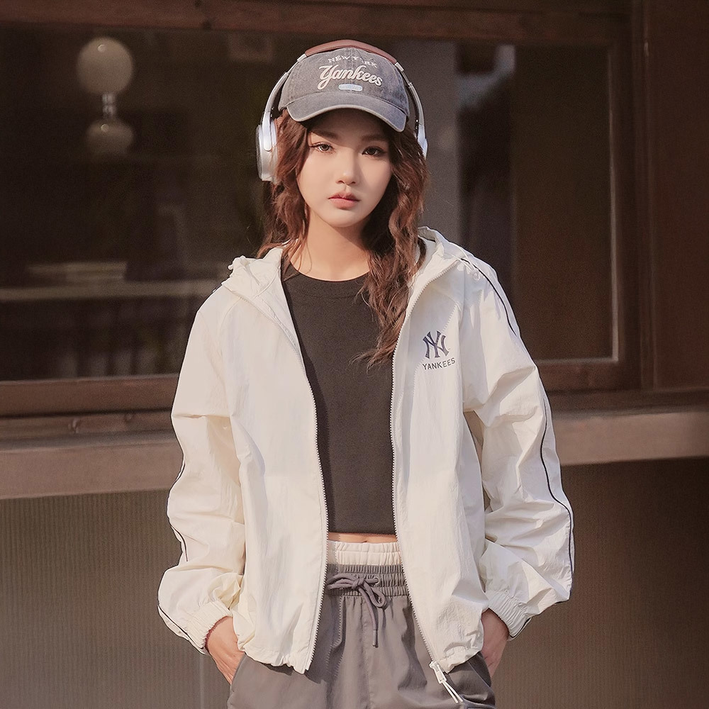 MLB 防風外套 Varsity系列 紐約洋基隊 (3AWJV0153-50IVS)