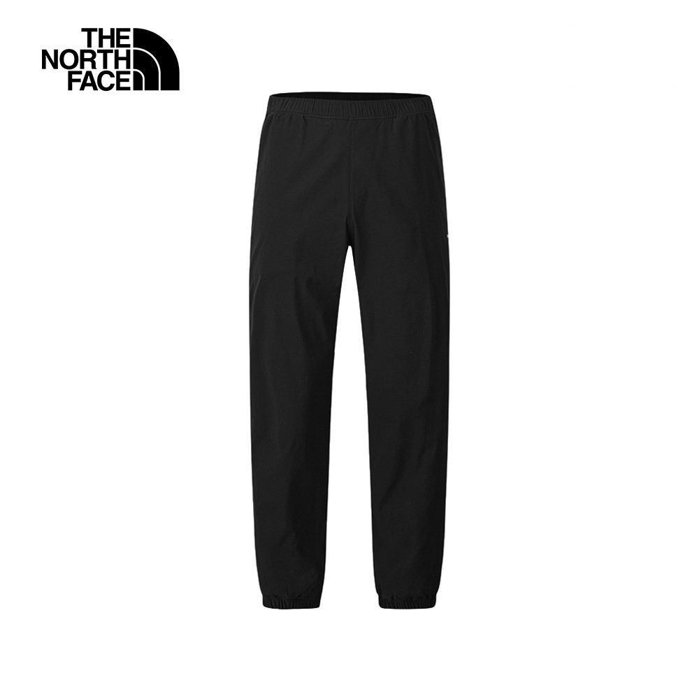 【10/27 12點限時搶購】The North Face北面男款黑色吸濕排汗彈力褲腰休閒長