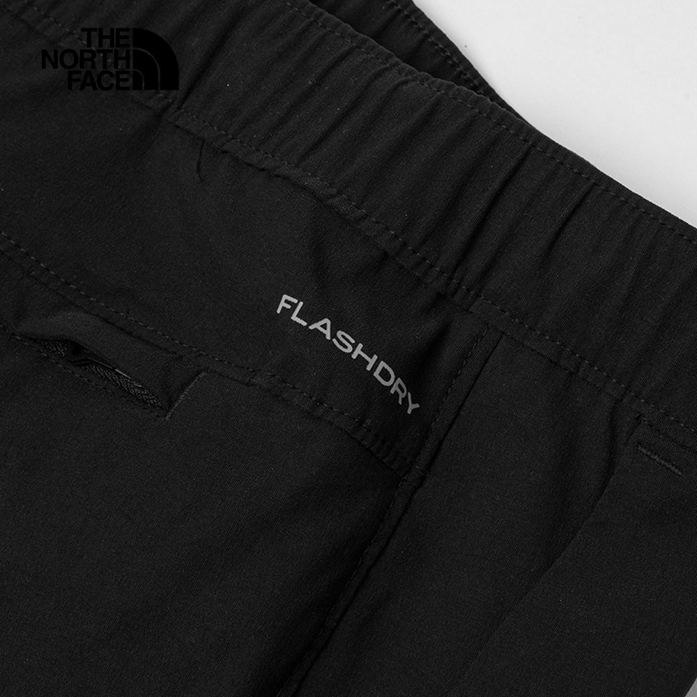 【10/27 12點限時搶購】The North Face北面男款黑色吸濕排汗彈力褲腰休閒長褲｜8BA94H0