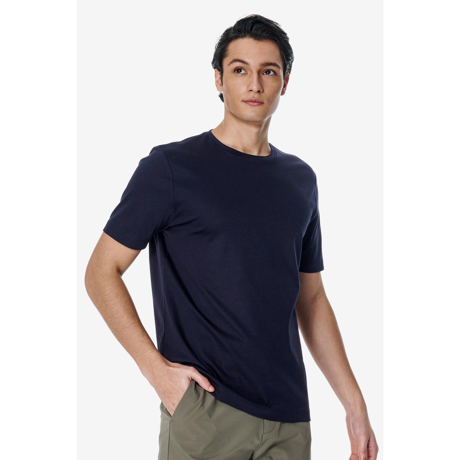 SST&C 深海藍重磅絲光棉圓領T-shirt｜00212502003 (outlet)