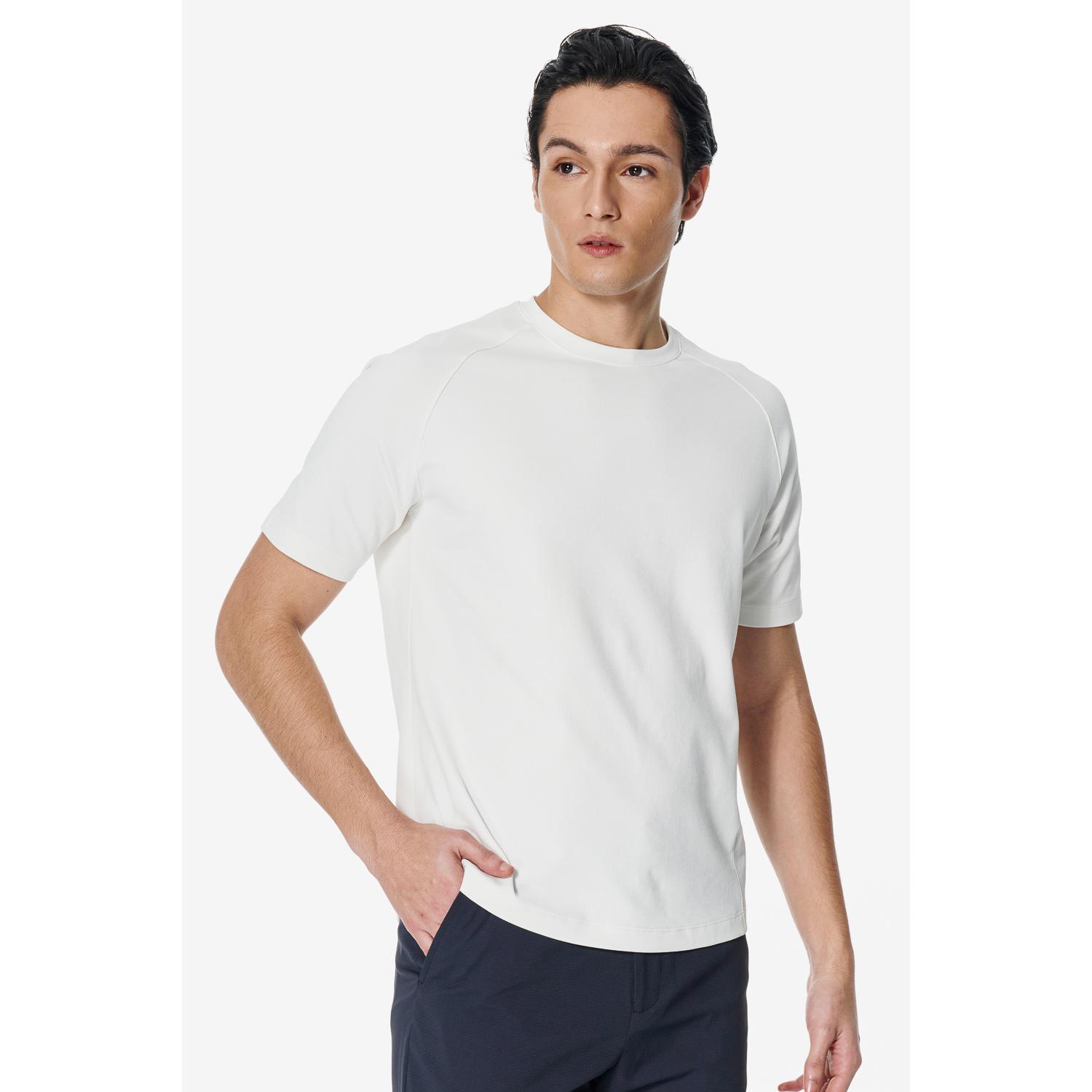 SST&C 白色連肩袖機能T-shirt｜00212502006 (outlet)