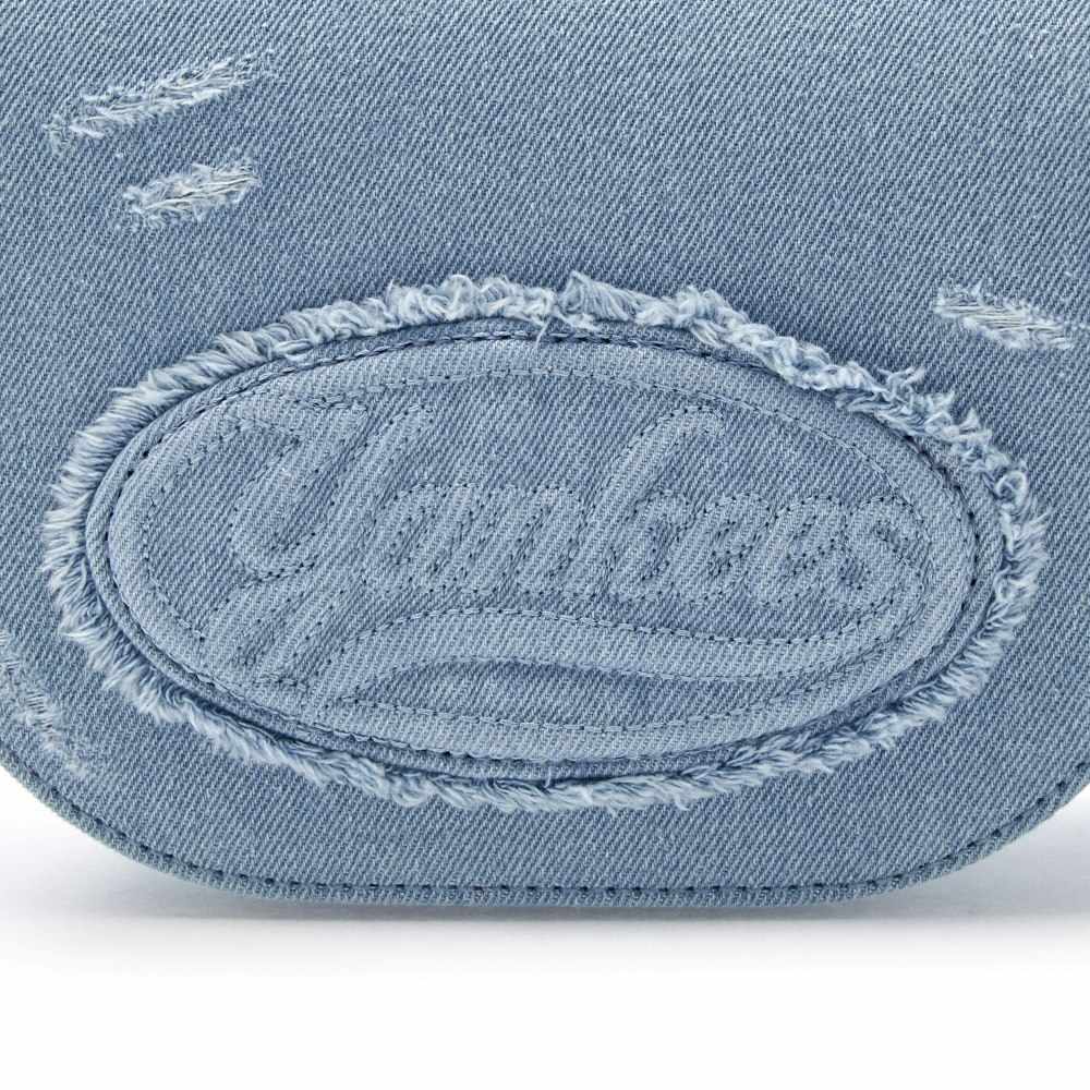 MLB 復古丹寧斜背包 肩背包 紐約洋基隊(3ACRVD15N-50BLL)