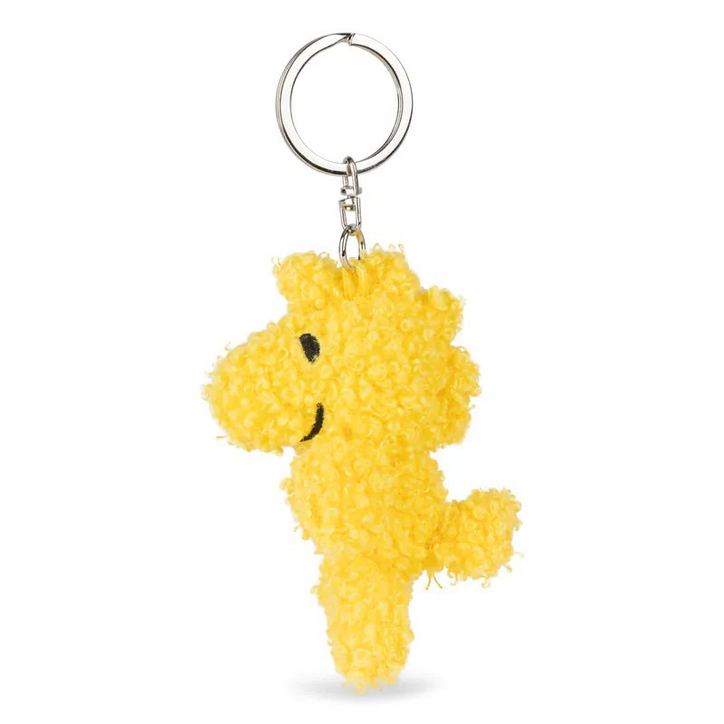 BON TON TOYS｜Woodstock糊塗塌客環保填充鑰匙圈-黃 7cm