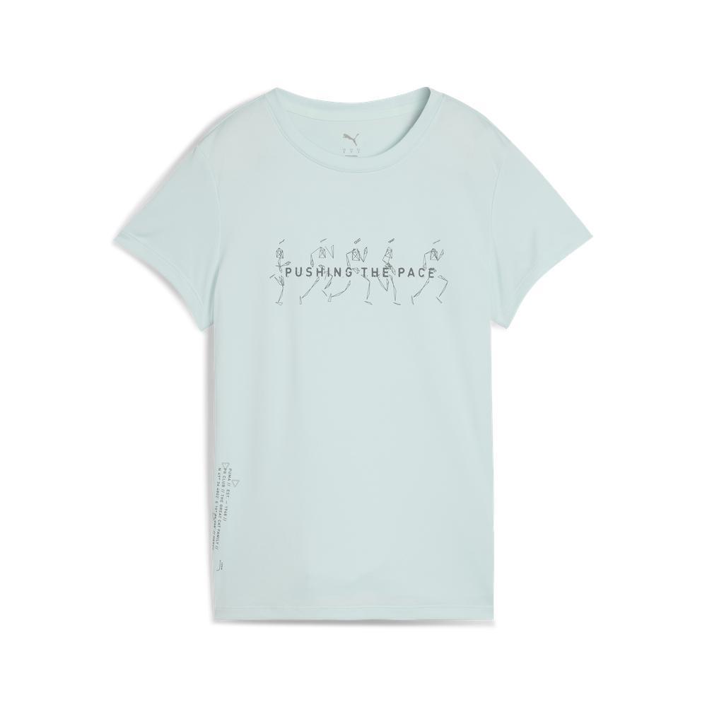 PUMA 跑步系列Slogan圖樣短袖T恤 女性
