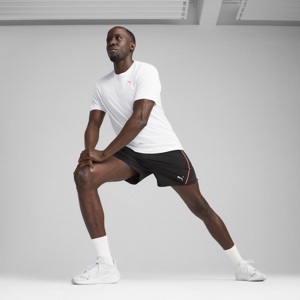 PUMA 跑步系列Faster圖樣短袖T恤 男性