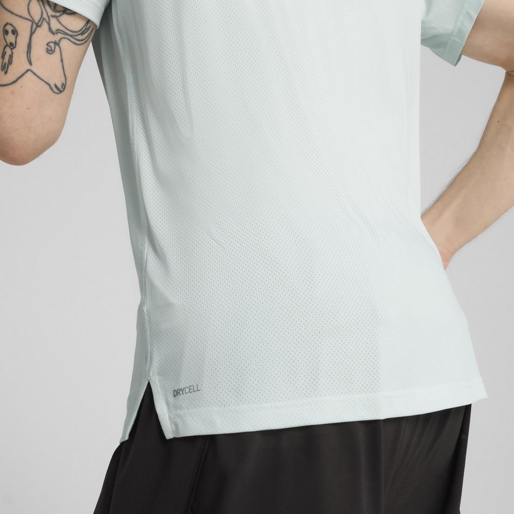 PUMA 跑步系列圖樣Mesh短袖T恤 男性