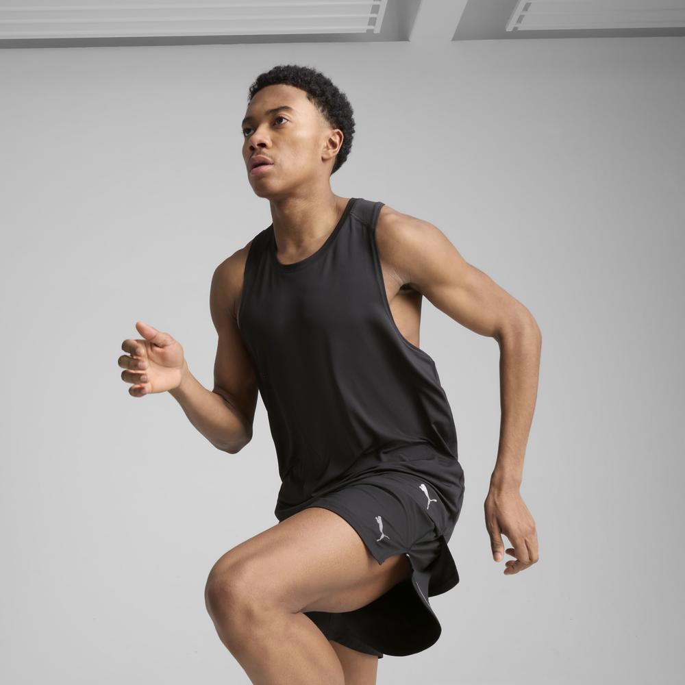 PUMA 跑步系列圖樣Mesh運動背心 男性