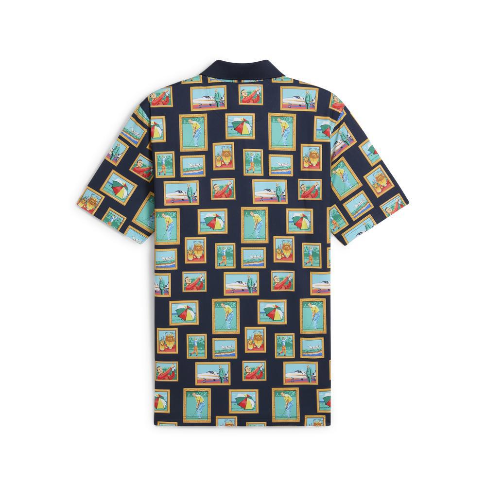 PUMA 高爾夫系列AP照片短袖Polo衫 男性