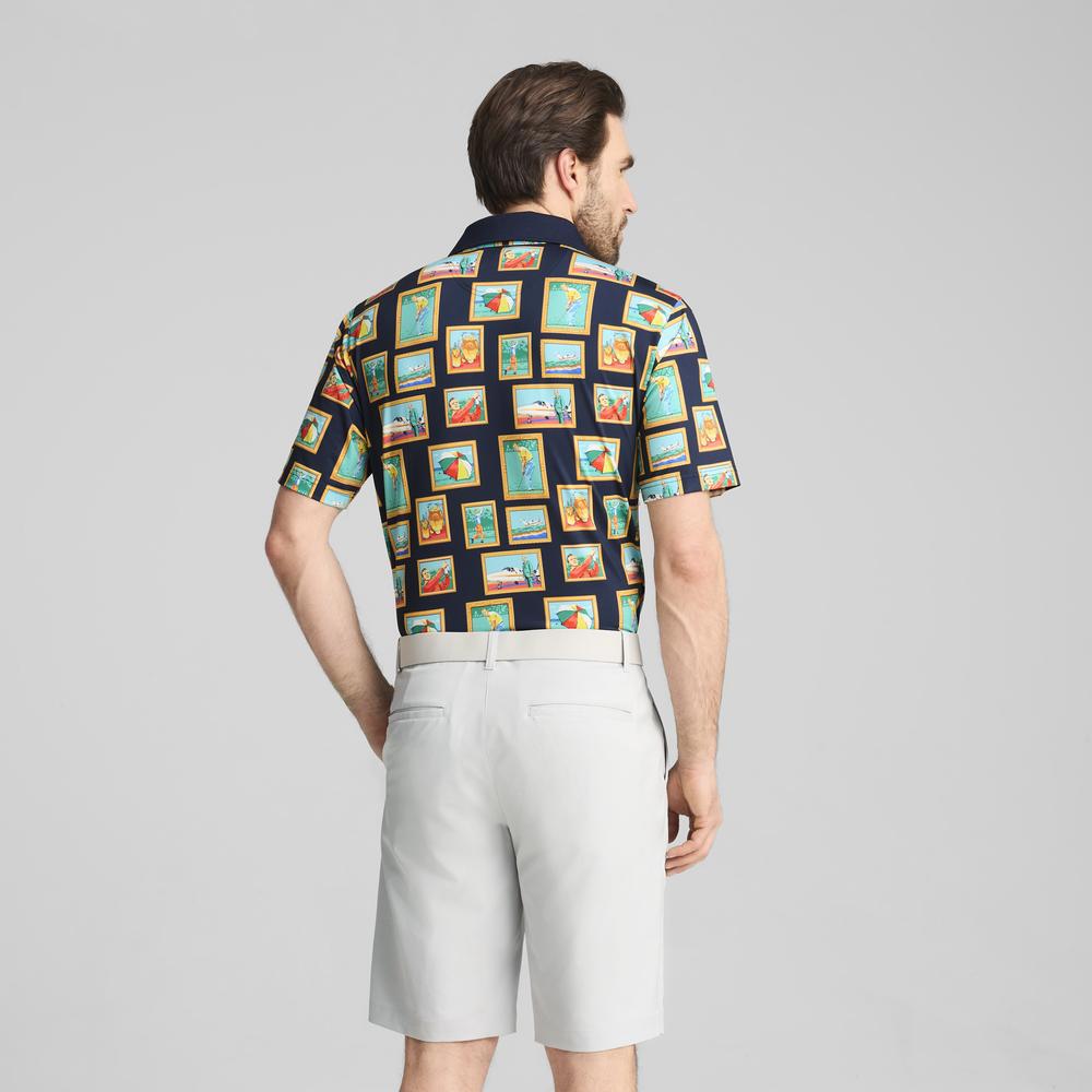 PUMA 高爾夫系列AP照片短袖Polo衫 男性