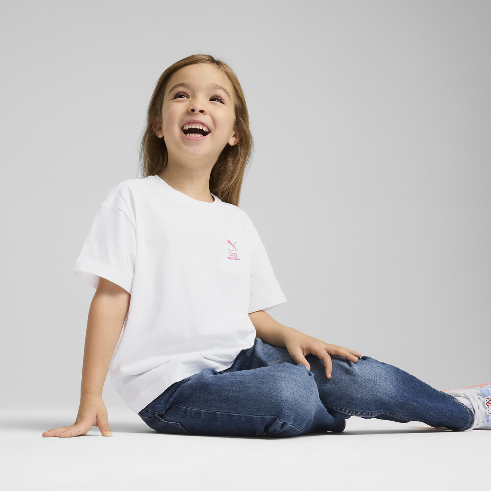 PUMA x HELLO KITTY® AND FRIENDS寬鬆短袖T恤 孩童