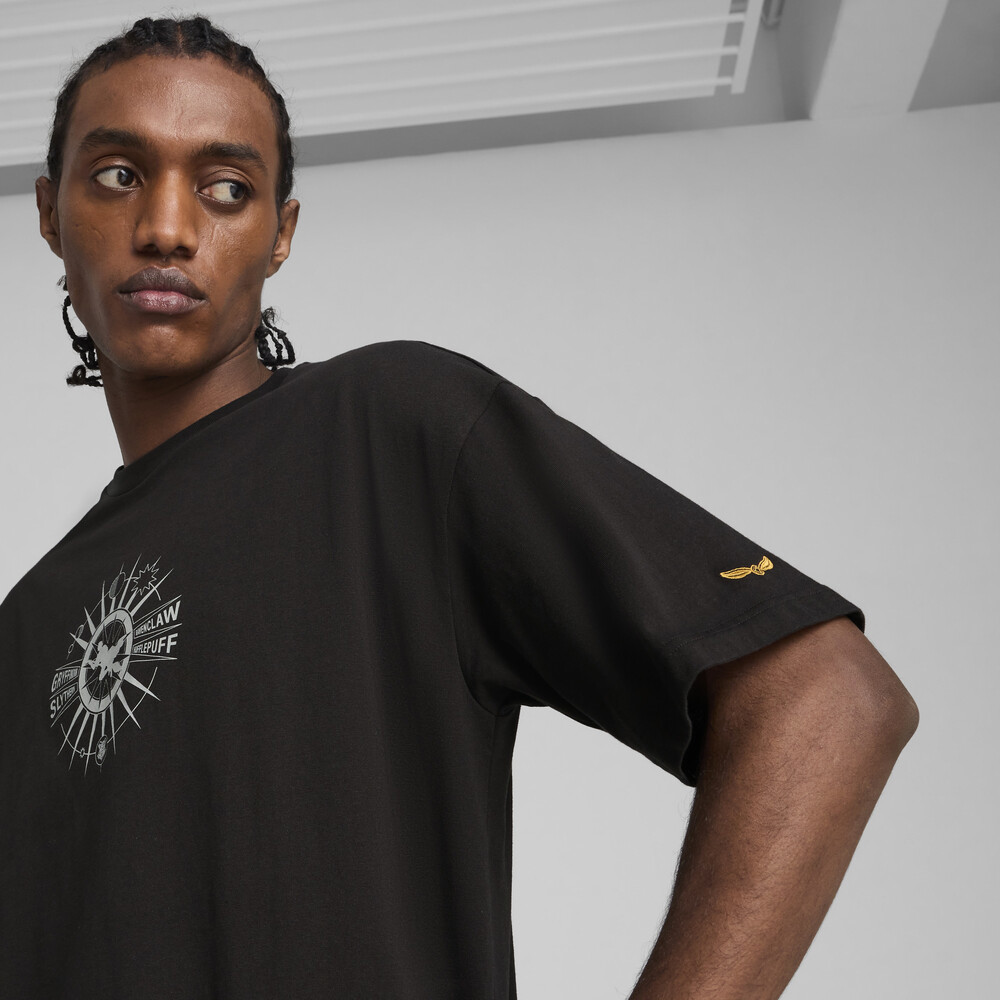 PUMA HP系列圖樣短袖T恤 男女共同