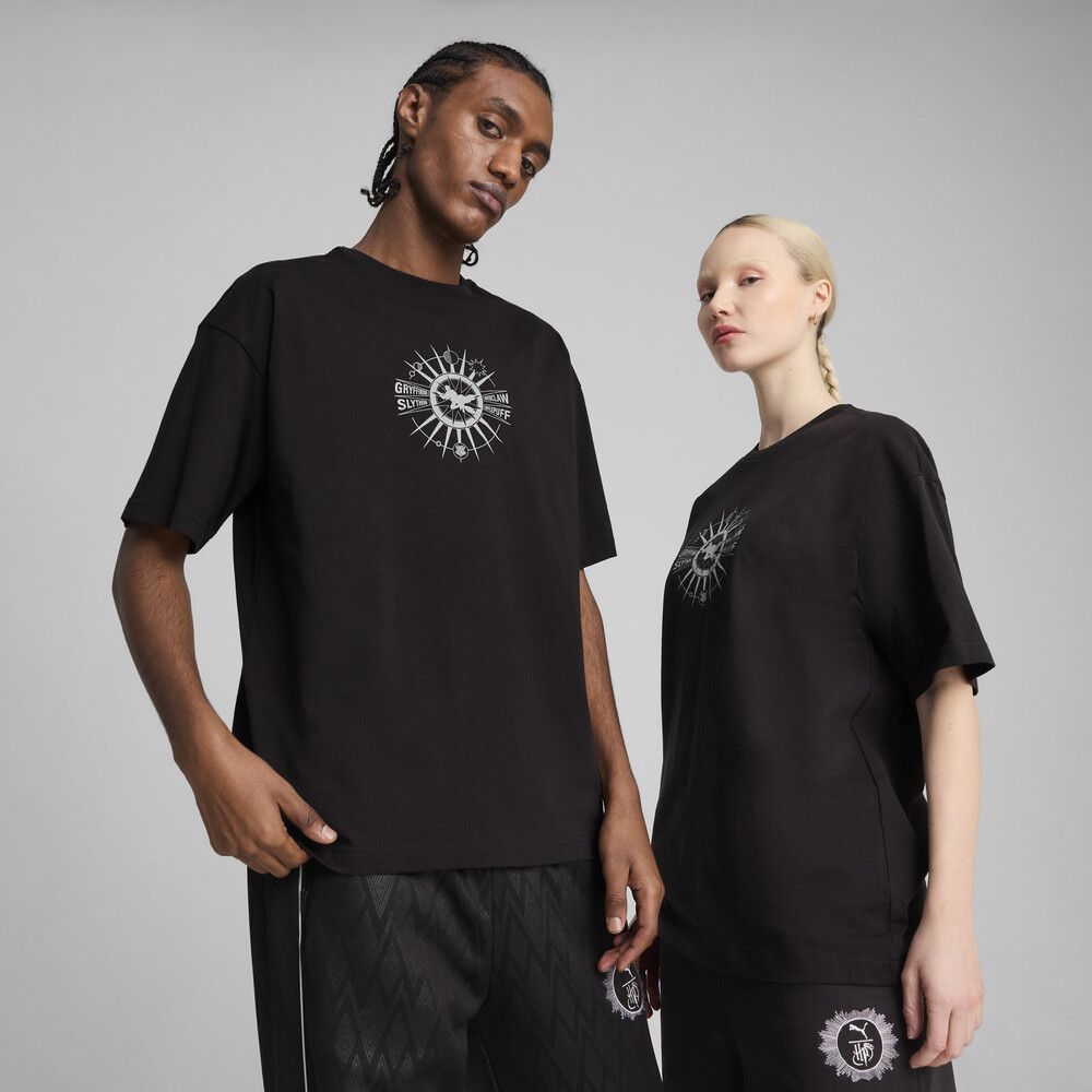 PUMA HP系列圖樣短袖T恤 男女共同