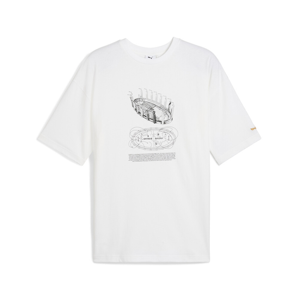 PUMA HP系列圖樣短袖T恤 男女共同