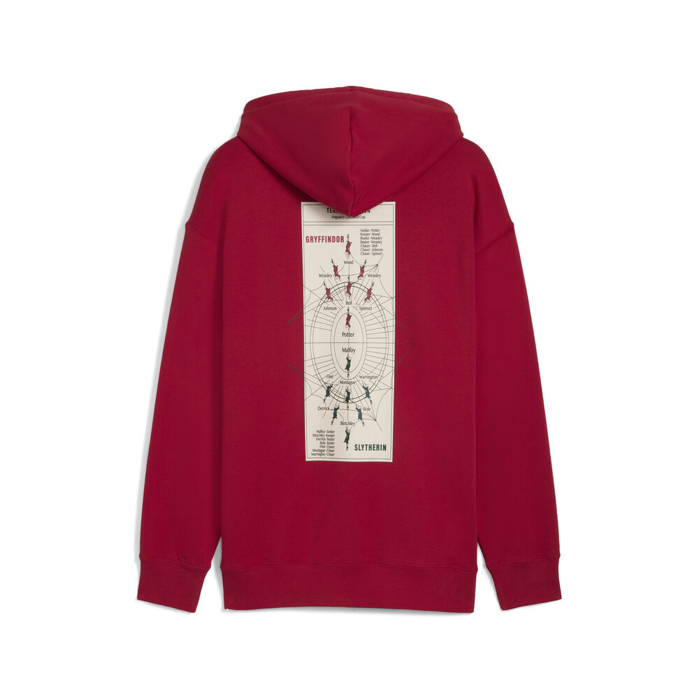 PUMA HP系列圖樣長厚連帽T恤 男女共同