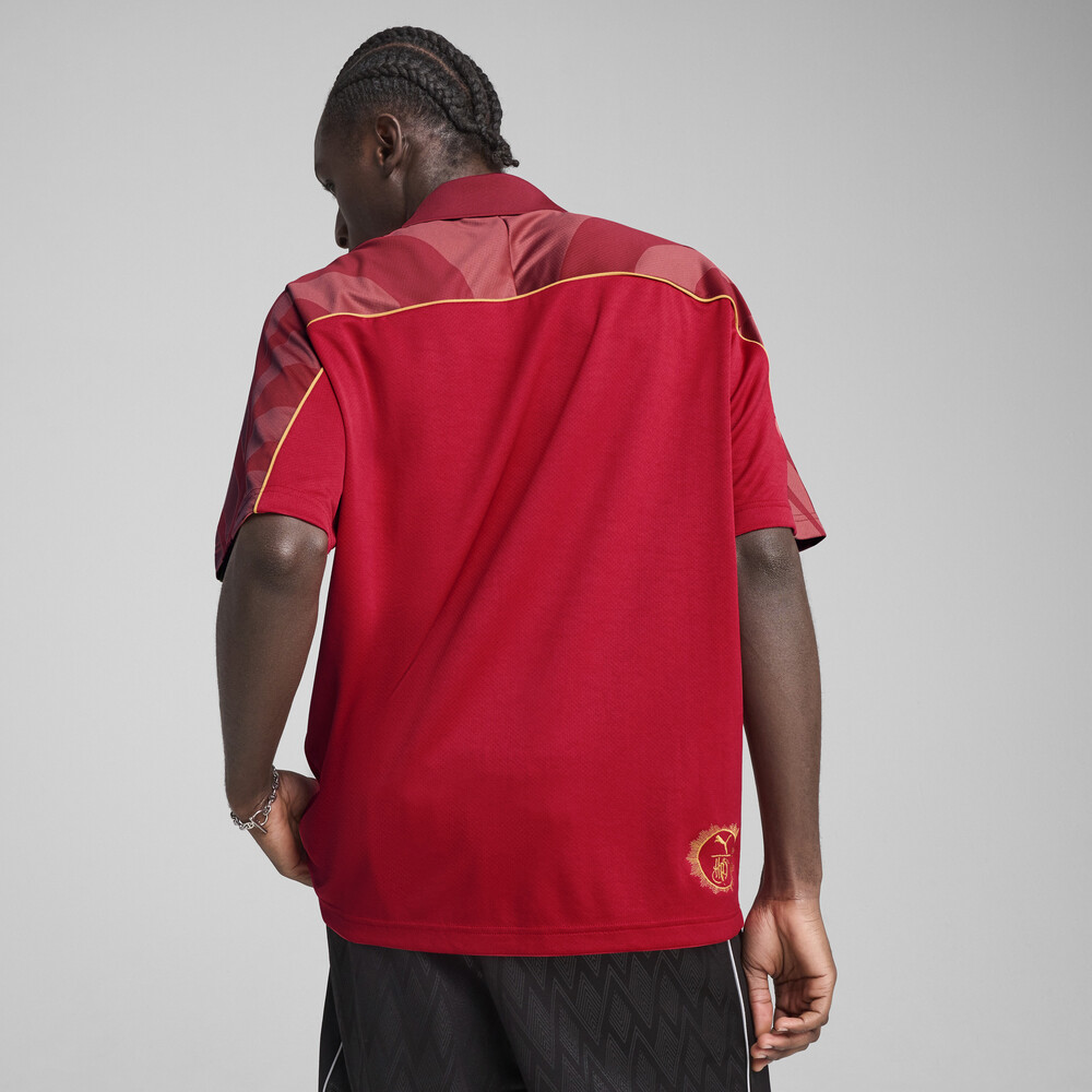 PUMA HP系列足球風短袖Polo衫 男女共同