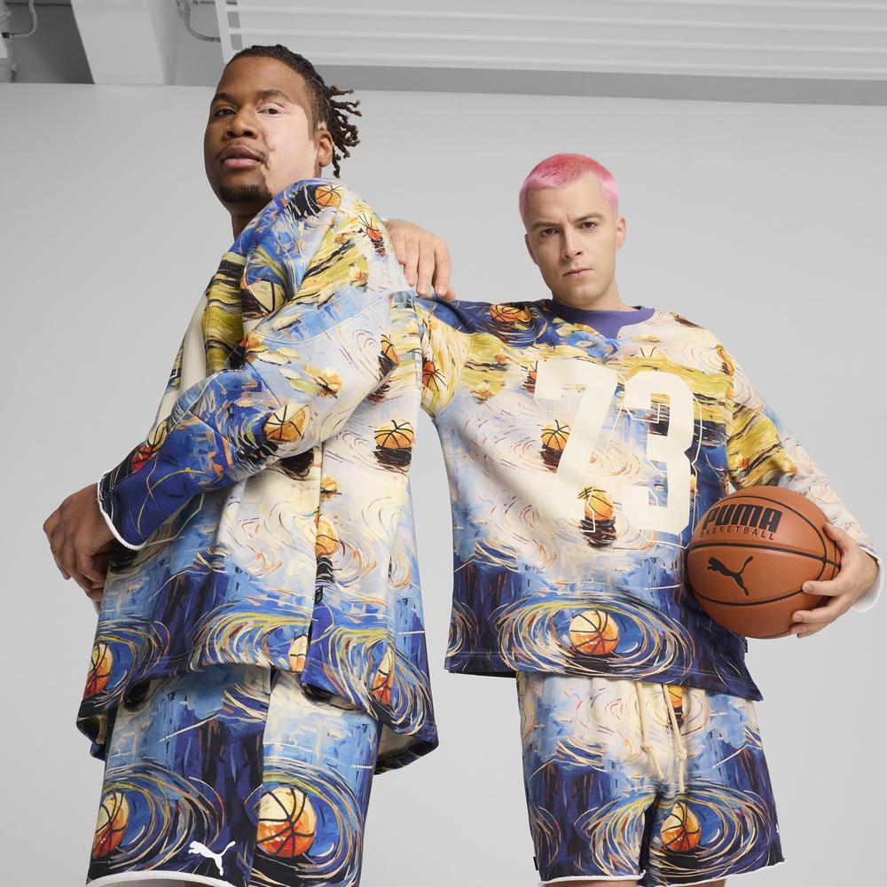 PUMA 籃球系列Dylan星空圓領衫 男性