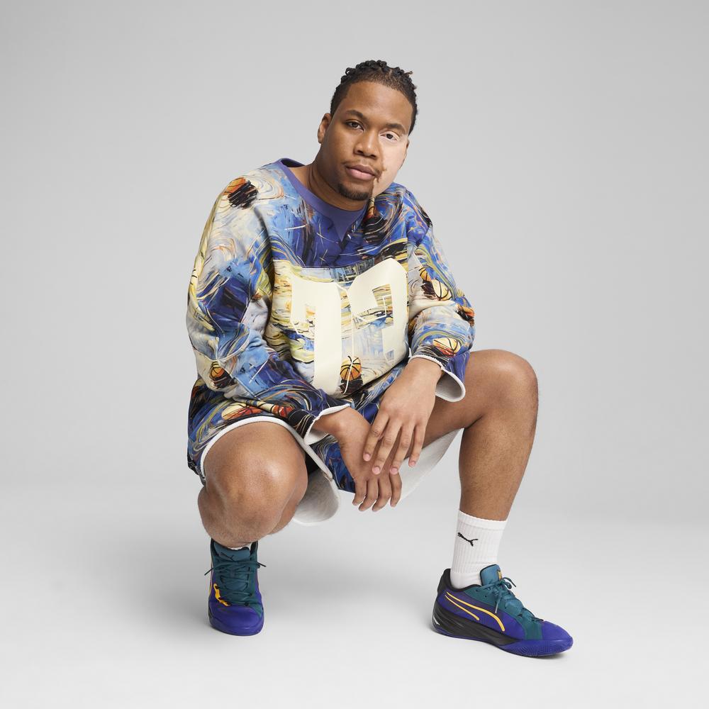 PUMA 籃球系列Dylan星空圓領衫 男性