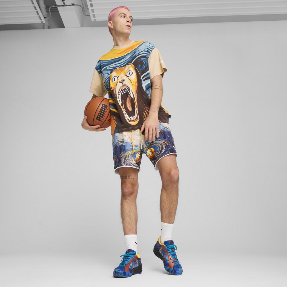 PUMA 籃球系列Dylan吶喊短袖T恤 男性