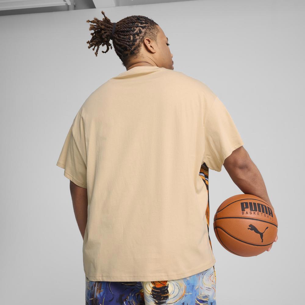 PUMA 籃球系列Dylan吶喊短袖T恤 男性