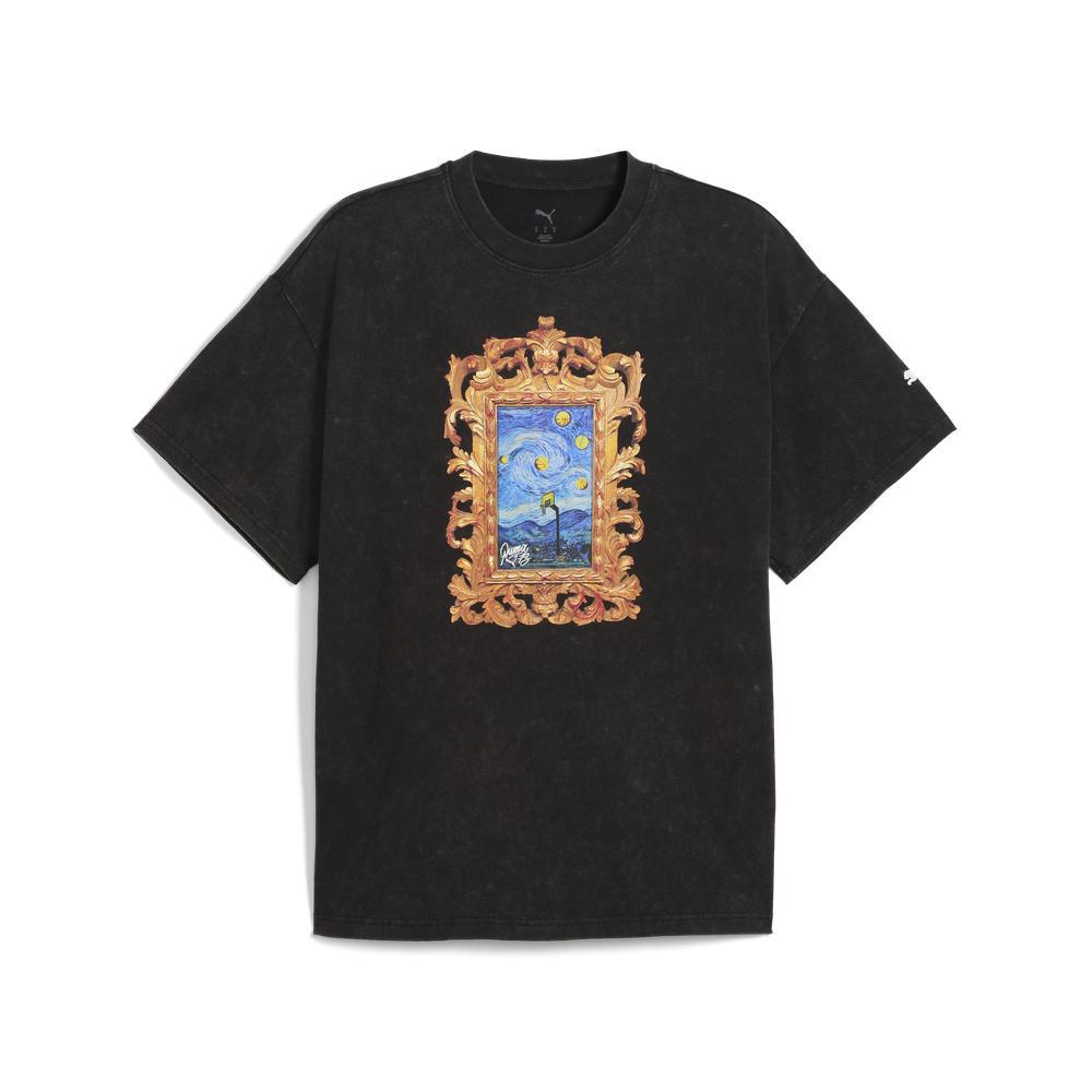 PUMA 籃球系列Dylan星空短袖T恤 男性