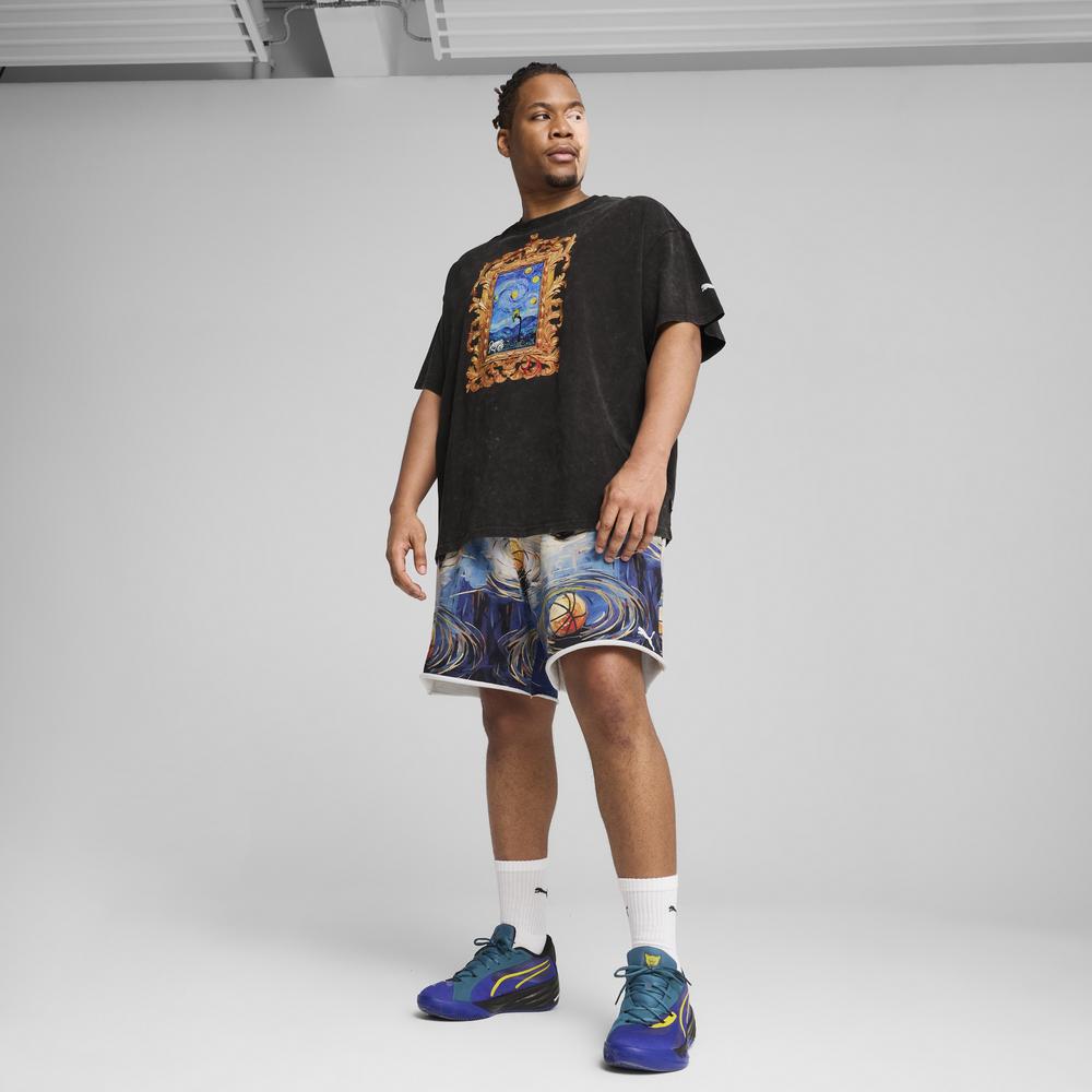 PUMA 籃球系列Dylan星空短袖T恤 男性