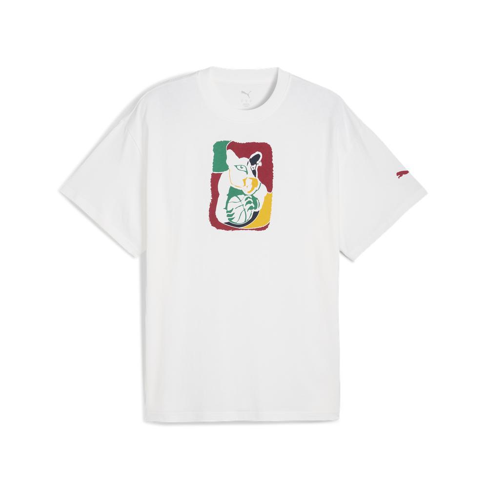 PUMA 籃球系列Dylan自畫像短袖T恤 男性