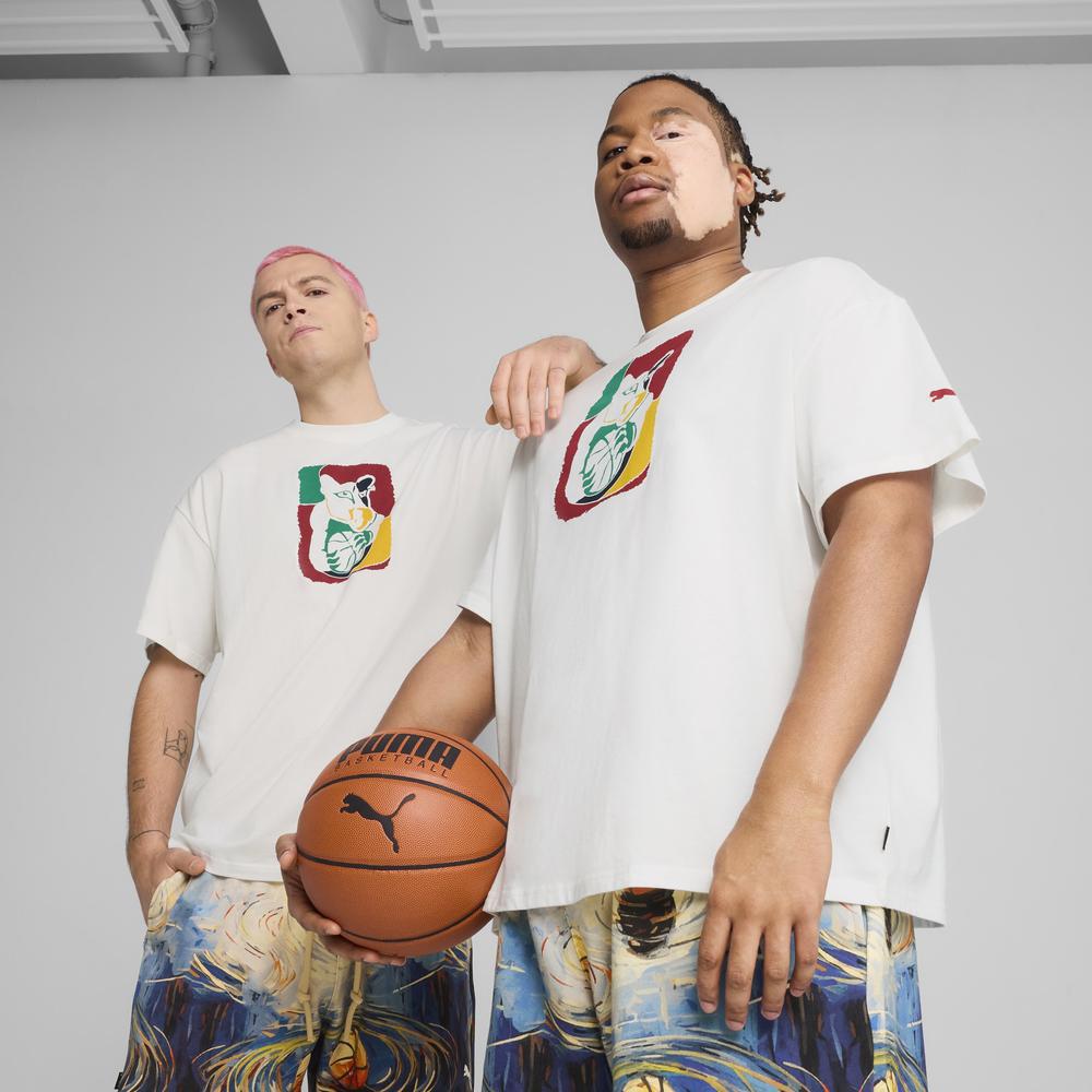 PUMA 籃球系列Dylan自畫像短袖T恤 男性