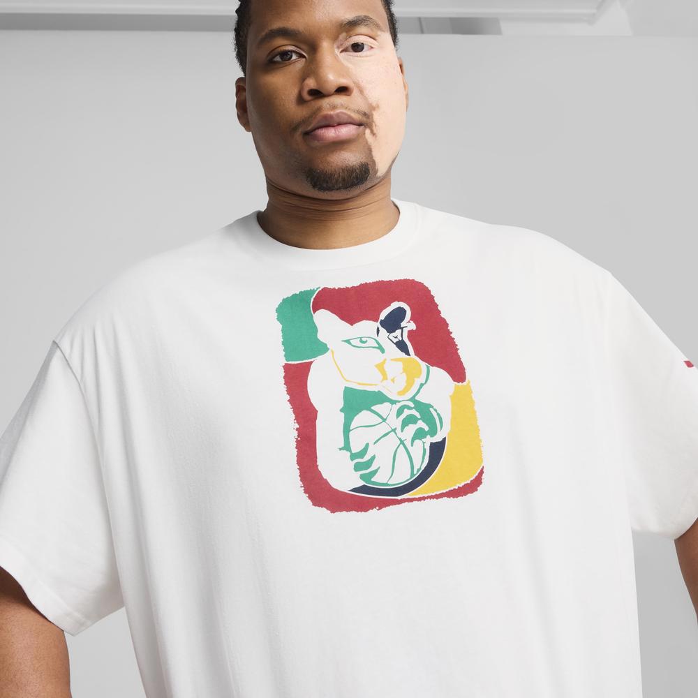 PUMA 籃球系列Dylan自畫像短袖T恤 男性