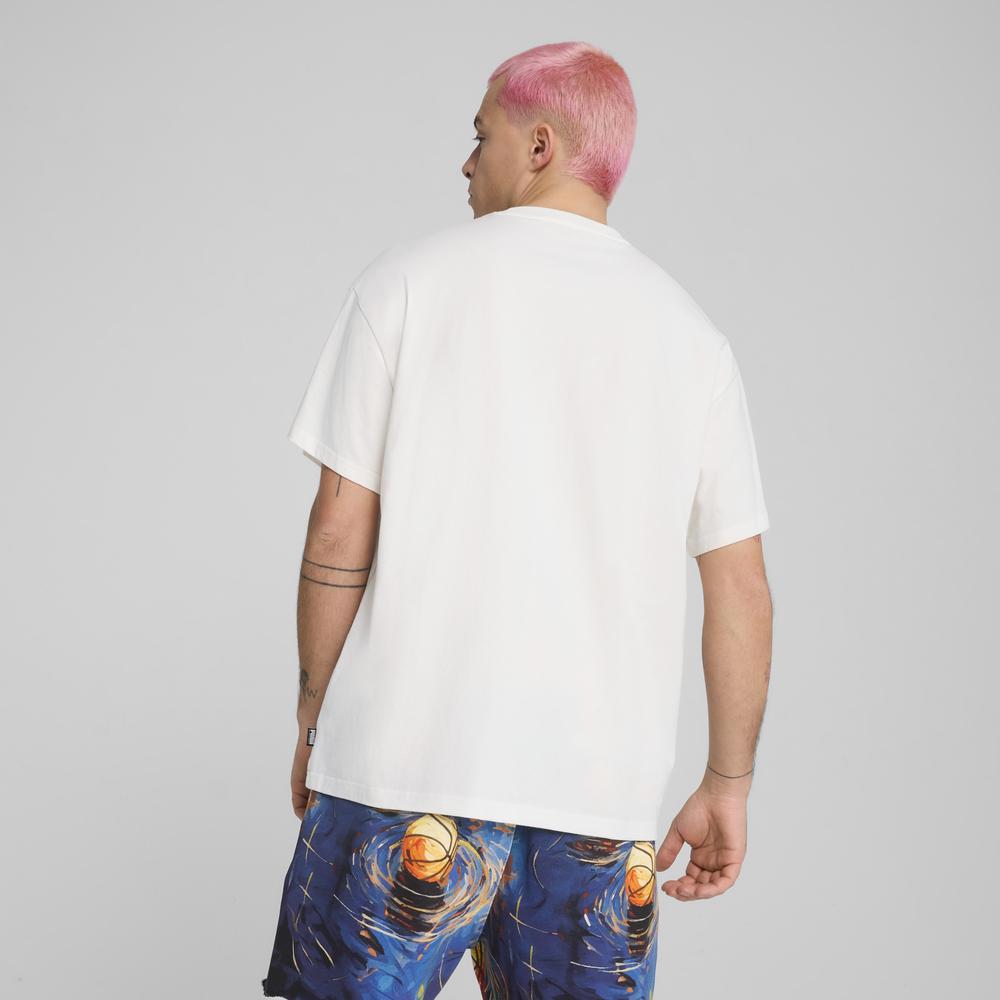 PUMA 籃球系列Dylan自畫像短袖T恤 男性