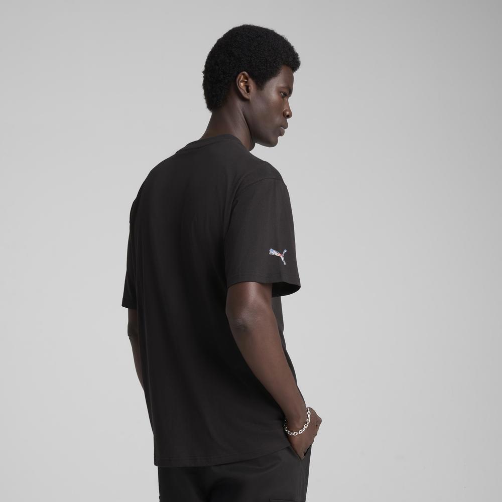 PUMA BMW系列MMS徽章短袖T恤 男性