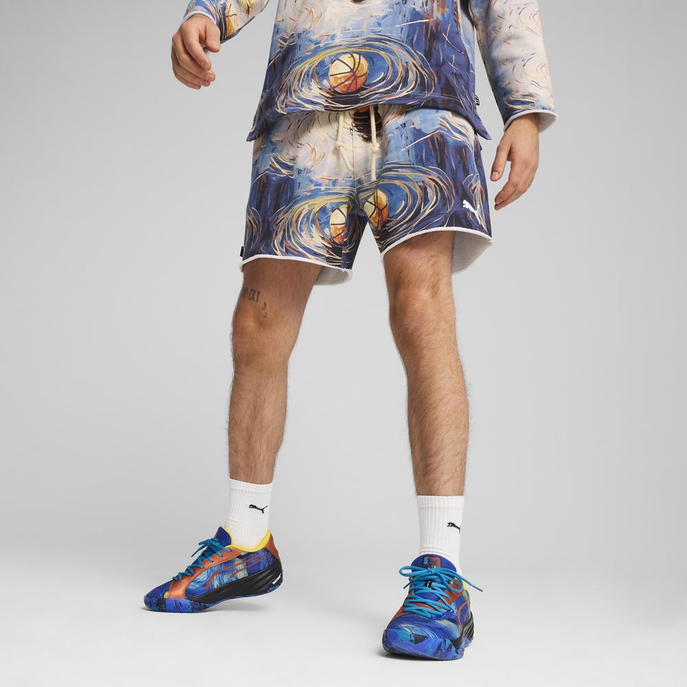 PUMA 籃球系列Dylan星空短褲 男性