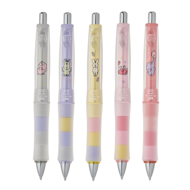 (限量)PILOT百樂 健握玩色搖搖筆 壓力應援系列(0.5mm)-犀牛/山羊/兔子/螃蟹/大象