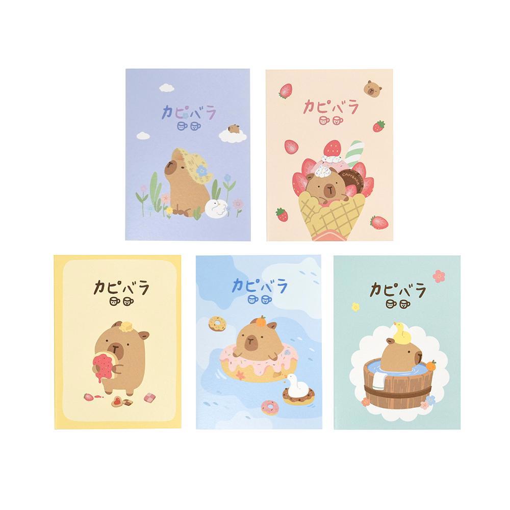 卡皮胖拉 口袋筆記本(隨機出貨)