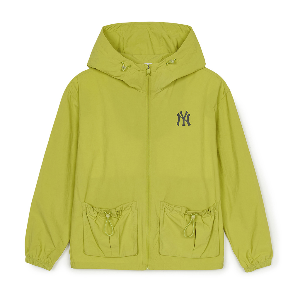 MLB 抗UV連帽防風外套 紐約洋基隊 (3AWJB0453-50OLL)