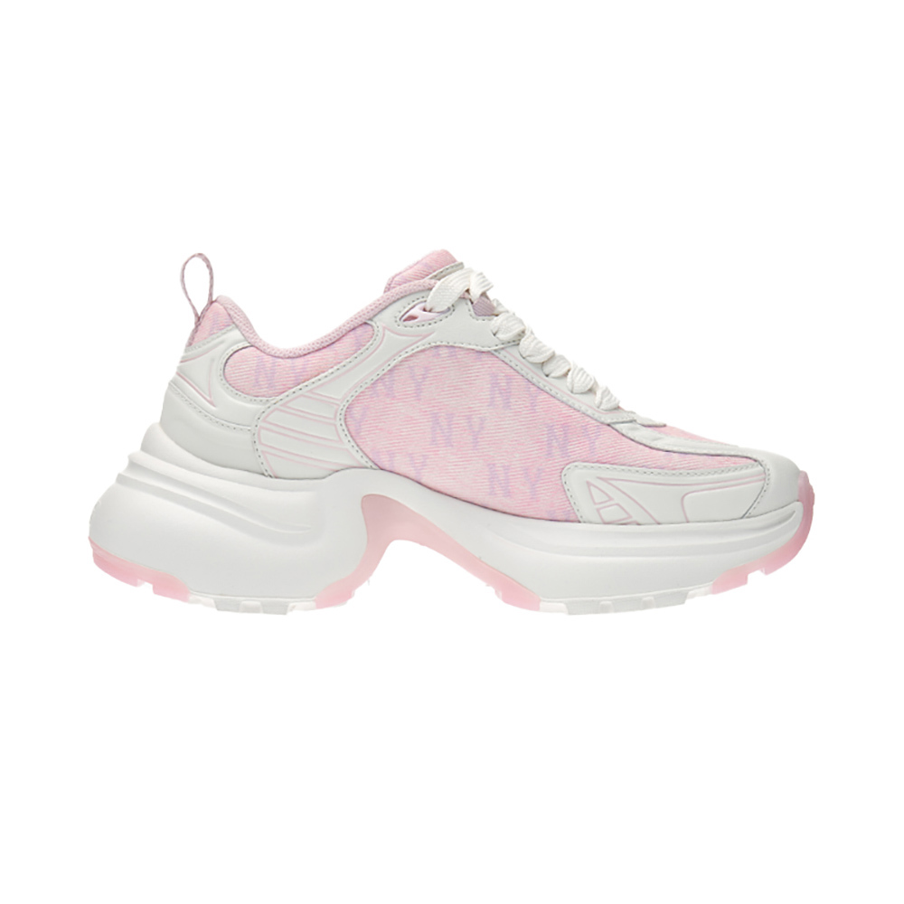 MLB 牛仔丹寧Monogram老爹鞋 運動休閒鞋 XLG Chunky 紐約洋基隊 (3ASHW065N-50PKS)