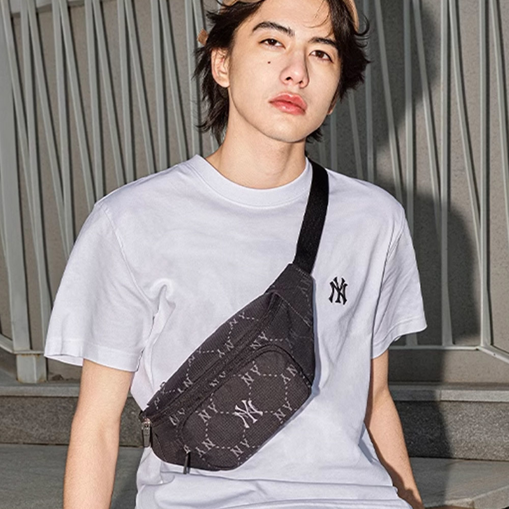 MLB 腰包 Monogram系列 紐約洋基隊 (3AHSM035N-50BKS)