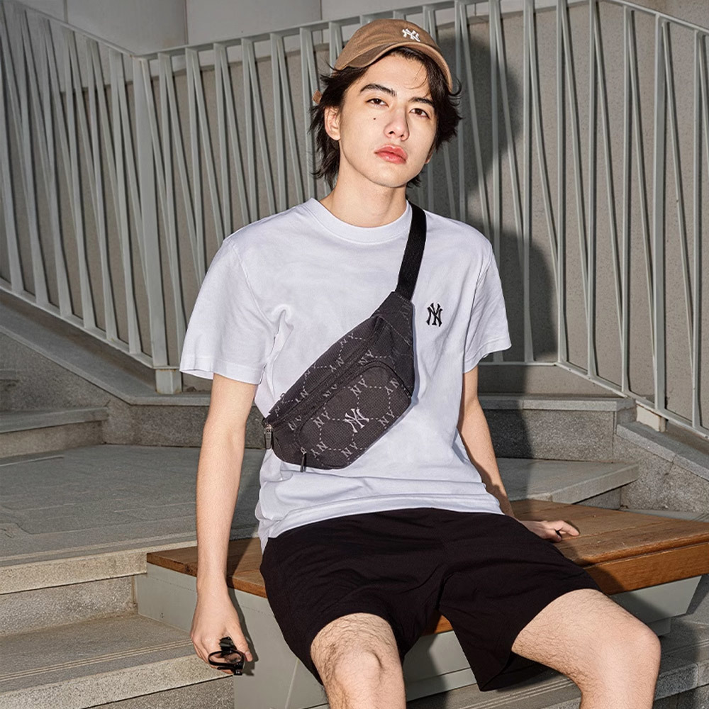 MLB 腰包 Monogram系列 紐約洋基隊 (3AHSM035N-50BKS)