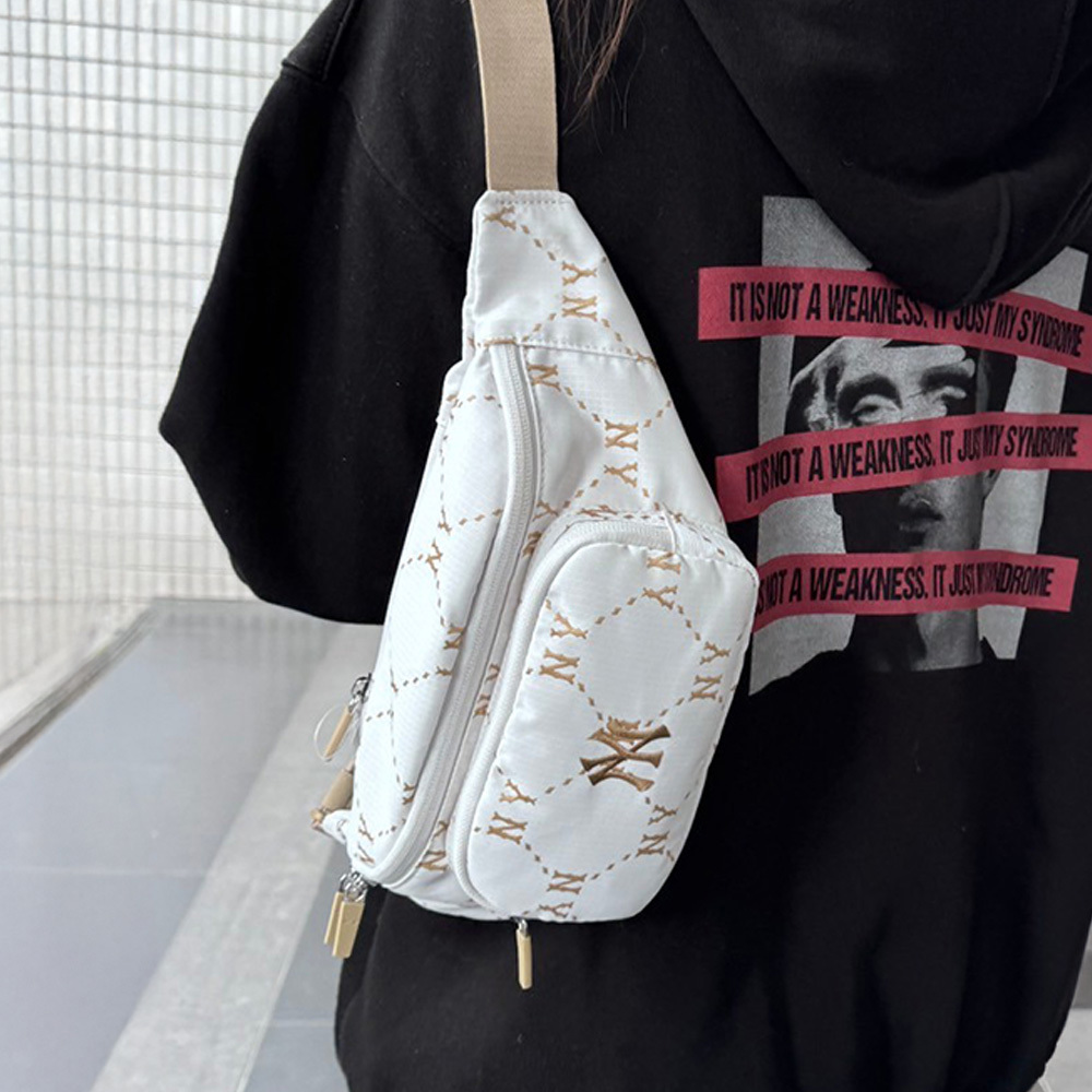 MLB 腰包 Monogram系列 紐約洋基隊 (3AHSM035N-50IVS)