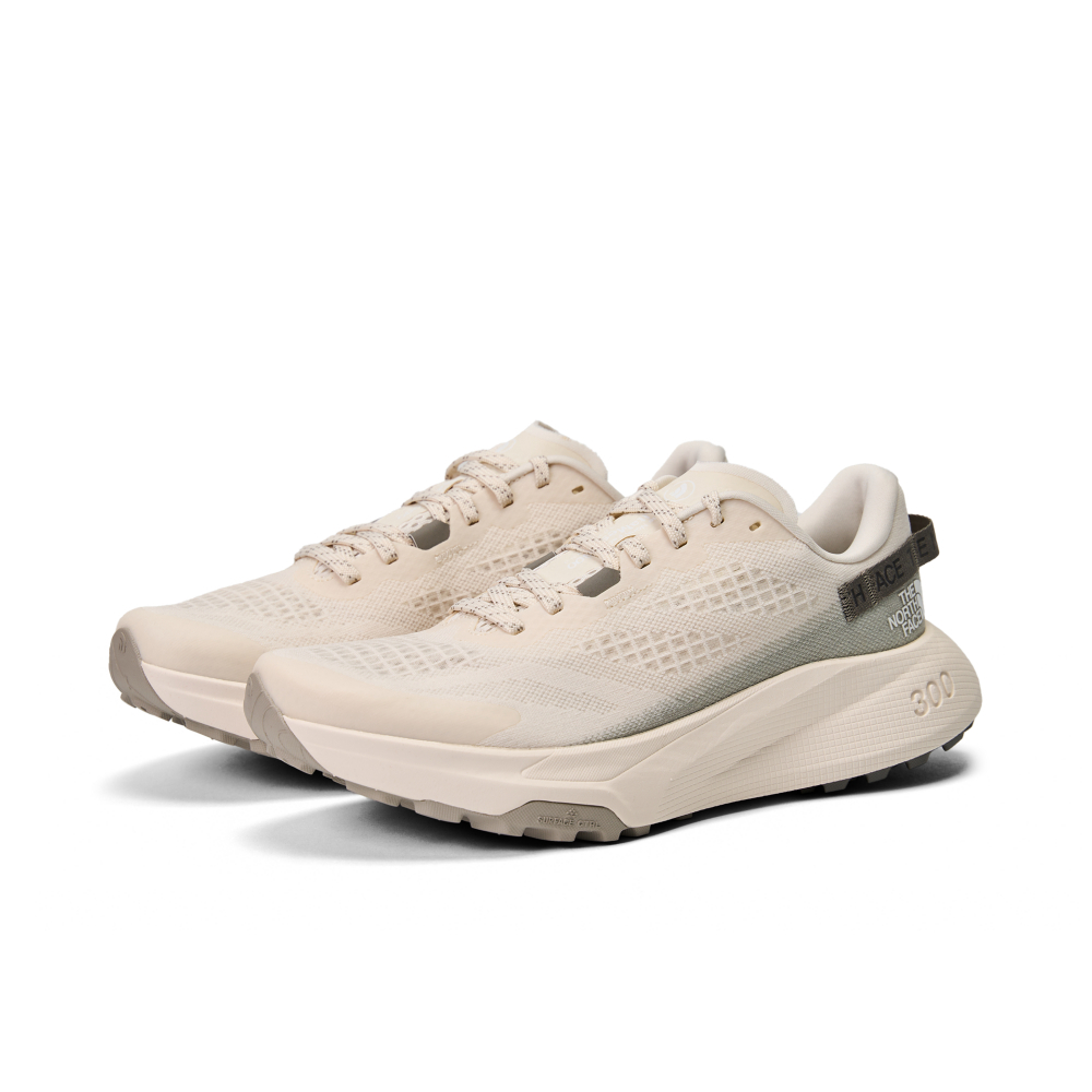 The North Face北面男款米色抓地戶外舒適耐穿野跑鞋｜8A9R7UR
