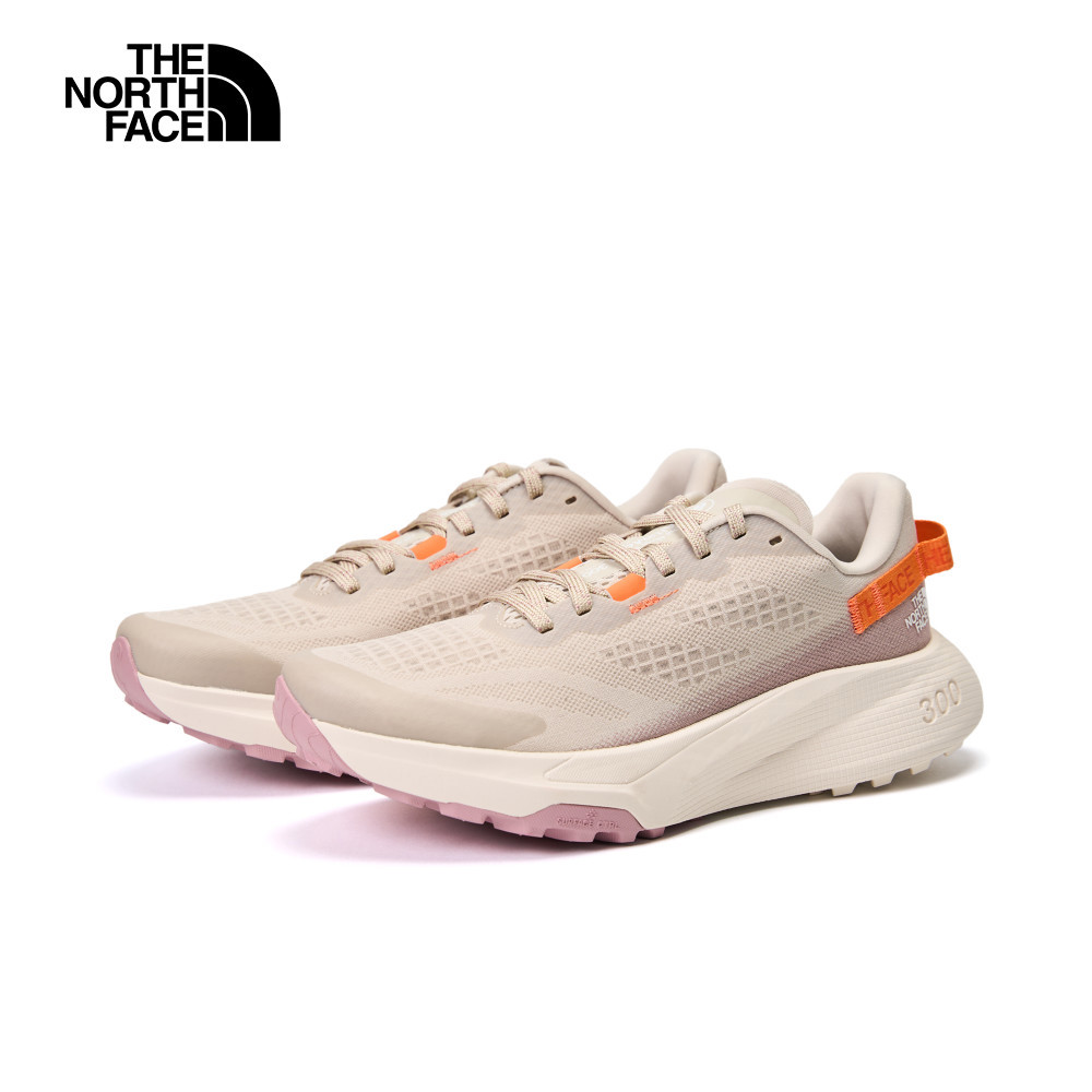 The North Face北面女款米白色抓地戶外舒適耐穿野跑鞋｜8A9S7G4