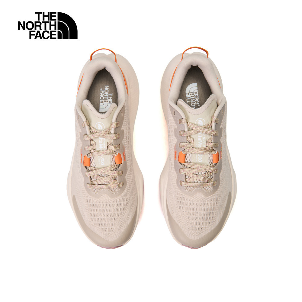The North Face北面女款米白色抓地戶外舒適耐穿野跑鞋｜8A9S7G4