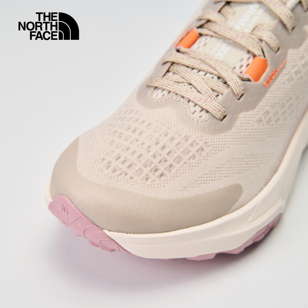 The North Face北面女款米白色抓地戶外舒適耐穿野跑鞋｜8A9S7G4