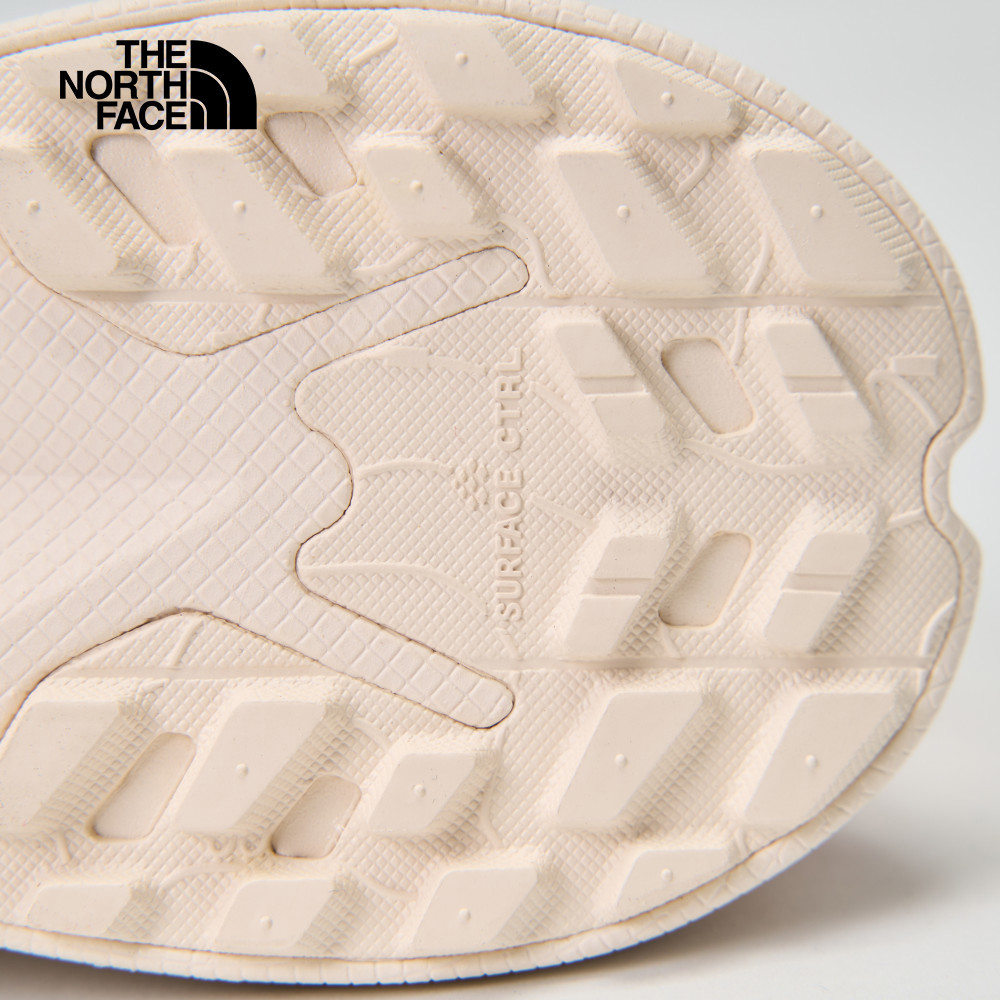 The North Face北面女款米白色抓地戶外舒適耐穿野跑鞋｜8A9S7G4